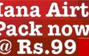 AIRTEL LAUNCHES ‘MANA PACK’ – CHEAPER CALLS & SMS AFTER 2nd MINUTE