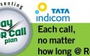 TATA INDICOM “PAY PER CALL” – LOCAL RE.1, STD RS.3 – NO MORE “PER MINUTE” CHARGES!
