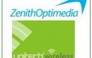 ZENITHOPTIMEDIA PARTNERS WITH UNITECH WIRELESS