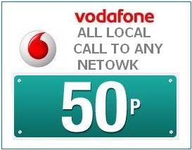 Vodafone Reduces Base Tariff, Now All local call 50p