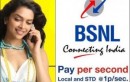 BSNL Launches Pay Per Second Plan with One Year Validity