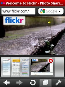 Opera10 Windows Mobile Screen shot1