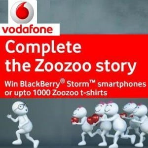 Vodafone Introduces Complete the Zoozoo Story’ Contests