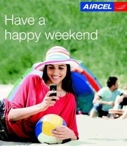 Aircel Launches Weekly Recharge for Unlimited Calls,SMS and GPRS