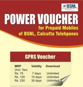 BSNL Kolkata Introduces 3 Unlimited GPRS Pack