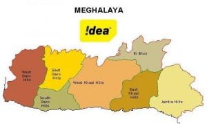 IDEA Cellular Now In Meghalaya