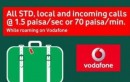 Vodafone Reduces Roaming Rates,Pay Per Second While Roaming