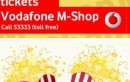 Buy Movie Tickets on Vodafone M-shop at No Extra Cost