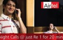 Airtel Night Calling Packs in Detail (All Circles)