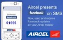 Aircel Launches FaceBook on SMS Service