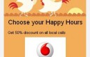 Vodafone Launches Happy Hours Discount Plans in Mumbai