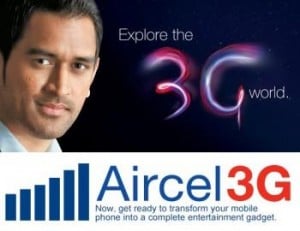 Aircel 3G Launch