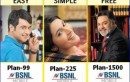 Now Change Your BSNL Postpaid Plan Via SMS