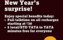 Tata Docomo Intros ‘Full Talk Time’ Offer for New Year Eve