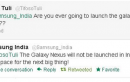 SAMSUNG: Galaxy Nexus Won’t Be Coming To India Anymore
