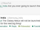 SAMSUNG: Galaxy Nexus Won’t Be Coming To India Anymore