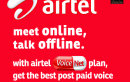 Airtel Launches Voice Net Postpaid Plans 250 and 549 for 3G Customers