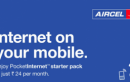 Aircel offers Internet for a month at less than Re. 1/day Launches Pocket Internet for Rs. 24