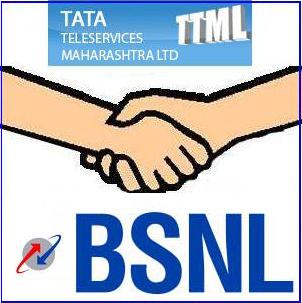 Tata Teleservices Infrastructure Sharing With BSNL