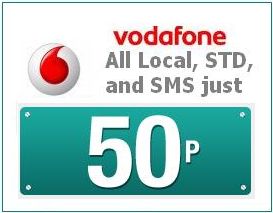 Vodafone offers STD, local calls at 50 paisa per minute