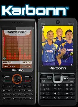 Karbonn Mobile Launches 2 New Handsets