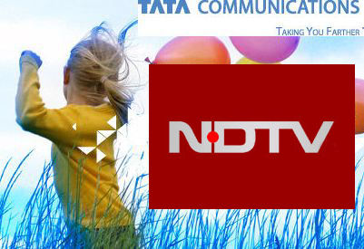 NDTV Tata Communication In Content Pact