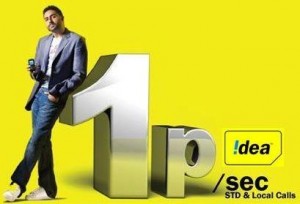 IDEA Cellular s One Paisa One Second Plan for Delhi