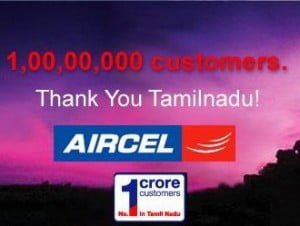 Aircel Local call Tamilnadu