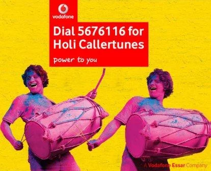 Vodafone India Introduces Holi Callertunes