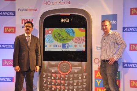 Gurdeep Singh, COO Aircel & Frank Meehan, Chief Executive INQ Mobile