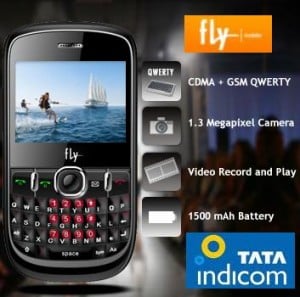 Tata Indicom Fly Mobile Unveils CG588