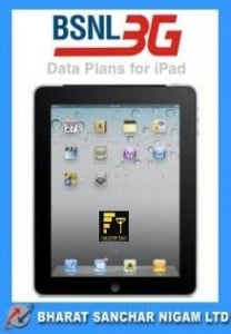 BSNL Revises iPad 3G Data Plans