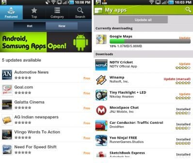 samsung android apps