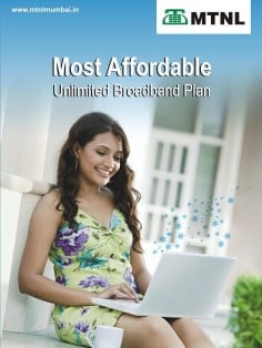 MTNL Delhi Unlimited  Broadband
