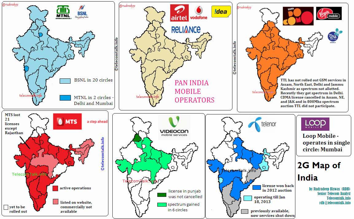 TT Special: 2G Map of India