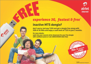 Airtel 3G Offer