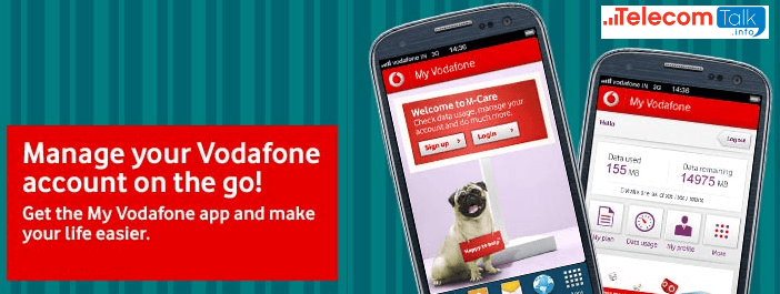 My Vodafone App_Mange your Vodafone account on the go