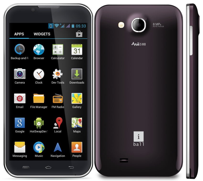 iBall Andi5-M8 launched for Rs 8,999