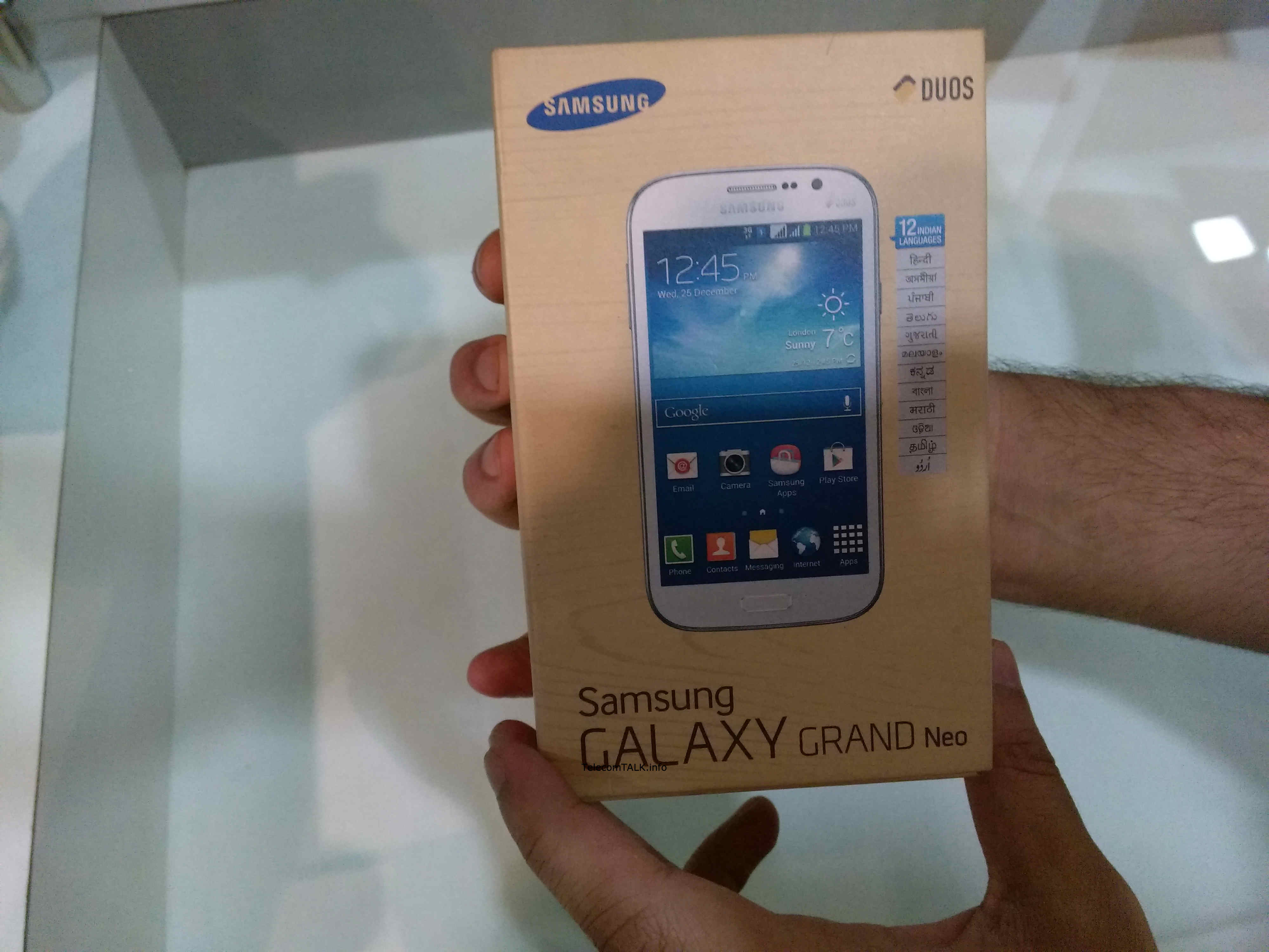 Unboxing the Samsung GALAXY GRAND Neo [PICS] | TelecomTalk