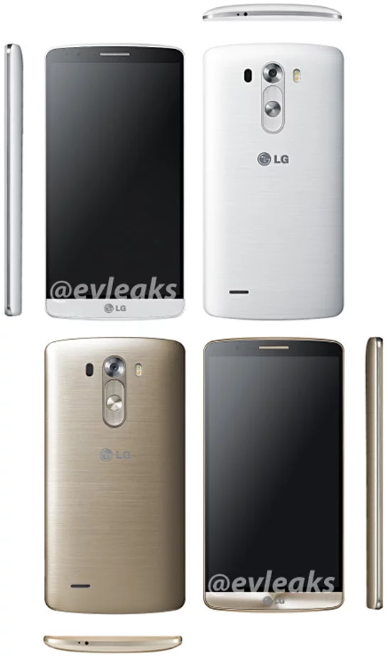 LG G3 Press Render