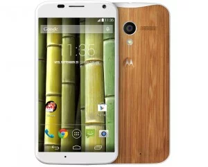 Moto X Bamboo finish