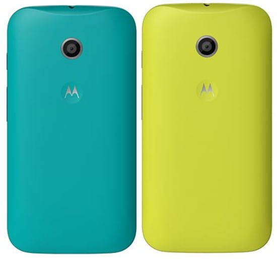 Motorola Moto E Colours