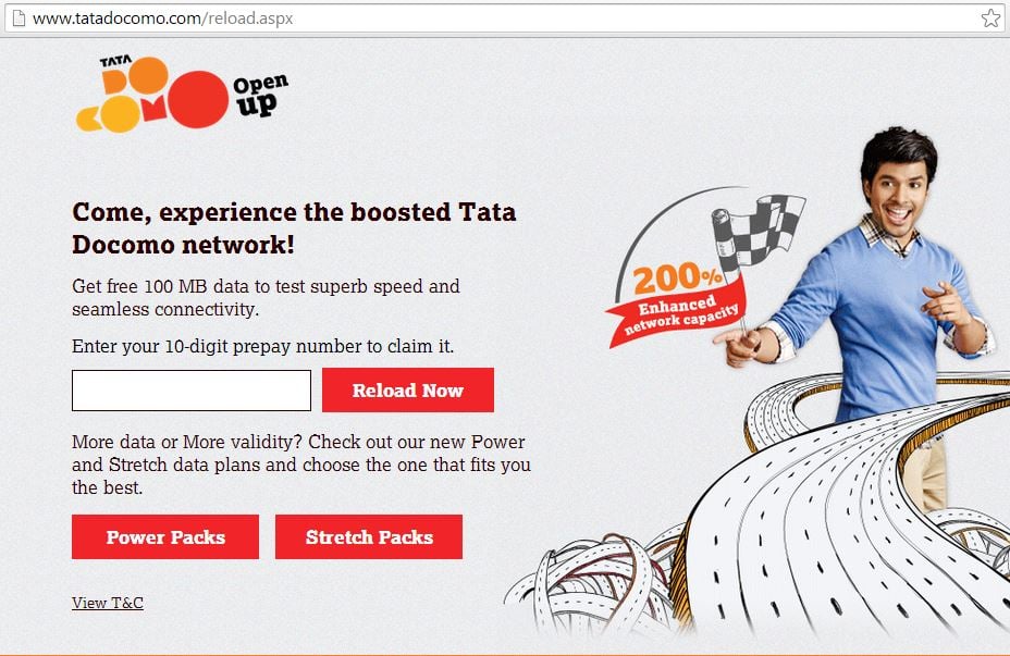 Tata Data Reload 