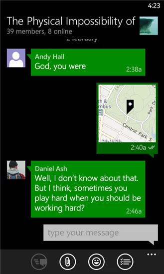 Telegram App For Windows Phone