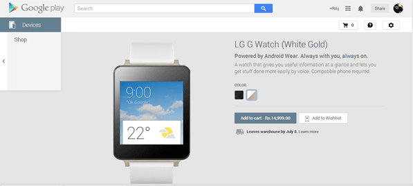 LG G Watch