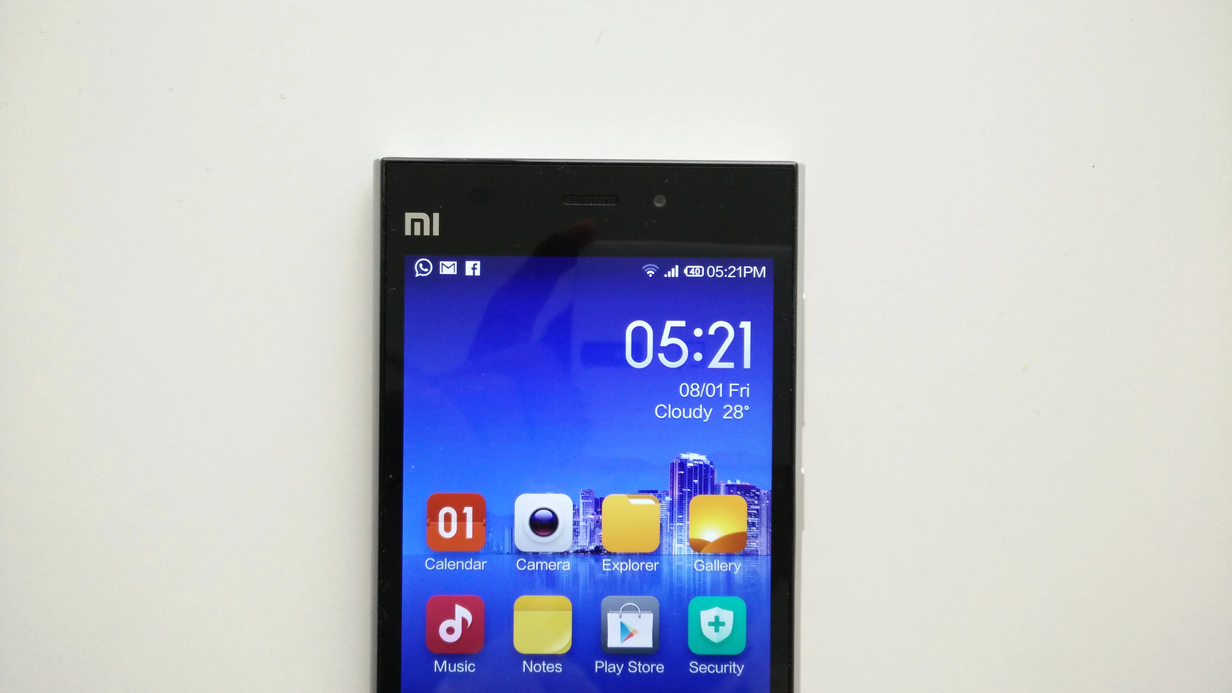 Xiaomi Mi 3 - Front Half