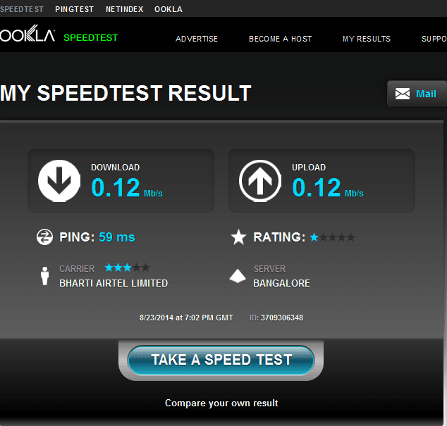 upload speed throttled