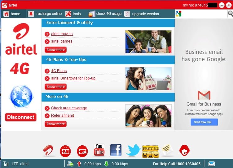 airtel dongle software download