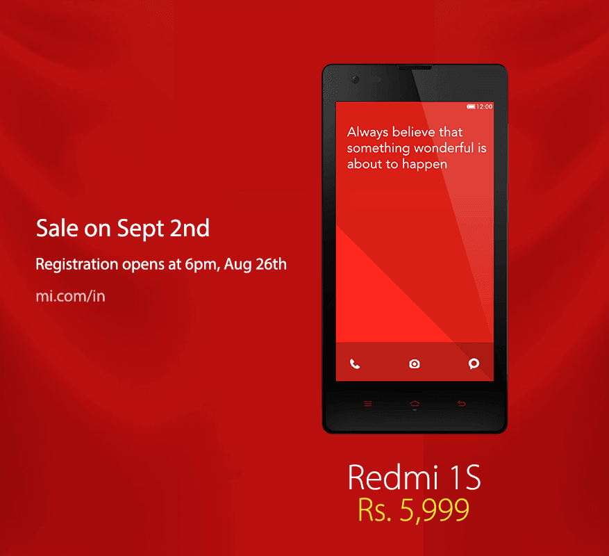 Buy xiaomi redmi 1s