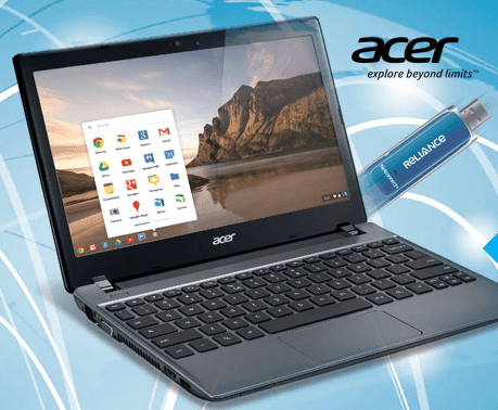 Exclusive: Reliance starts offering Acer Chromebook with Netconnect at Rs 1745/month*